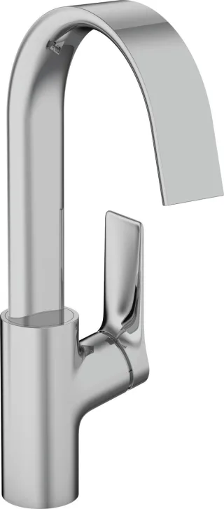 Hansgrohe Waschtischmischer 210 Vivenis mit Schwenkauslauf u.Zugst.-Ablaufg.chr, 75030000 75030000