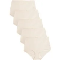 Next Taillenslip Maxi-Slips mit hohem Baumwollanteil, 5er-Pack (5-St)