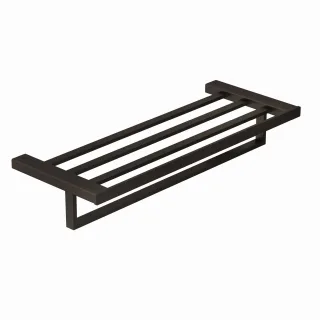 Kludi VELA C Handtuchablage mit Badetuchhalter Brushed Gunmetal, 31989N2 31989N2
