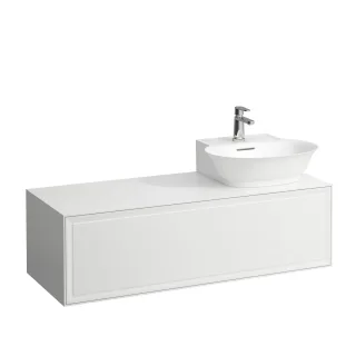 LAUFEN Waschtischunterschrank The New Classic 457x1177x347 Aus, re 1Schubl H816852 weiss matt H4060860851701