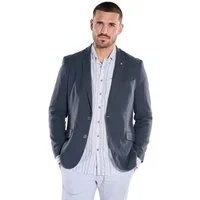 emilio adani Sakko Herren Sakko aus Leinenmischqualität, Schwarzbraun