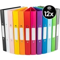OfficeTree Ringbuchmappe Ringbuchordner 12er Set (Set)