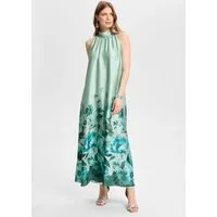 SWING Abendkleid - Abendkleid aus Satin mit Bordüren-Print