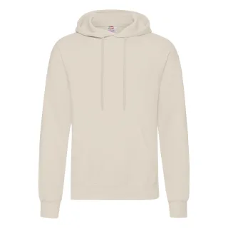 Fruit Of The Loom Herren Sweatshirt mit Kapuze / Hoodie (Natural)