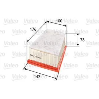 Valeo Luftfilter Dacia Lada Nissan Opel Renault