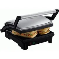 RUSSELL HOBBS Kontaktgrill Paninigrill Cook at Home 3in1 17888-56, 1800 W, Tischgrill, Panini & Sandwich Maker, antihaftbeschichtete Platten