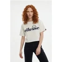 Ellesse T-Shirt SILO CROPPED TEE aus Baumwolle, in den Größen 34 bis 44