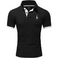 REPUBLIX Poloshirt JOSEPH Herren Basic Kurzarm Kontrast Polo Hemd