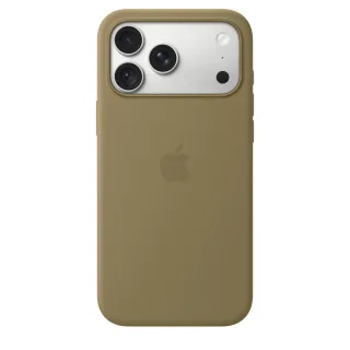 Apple iPhone 18 Pro Max Silicone Case with MagSafe Olive | mk924zm/a |