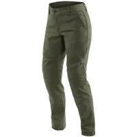 Dainese Motorradhose Chinos Damen Motorrad Textilhose Knieprotektoren enthalten