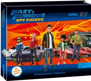 Fast and Furious - Spy Racers: Alle Original-Hörspiele zur 1. Staffel (Folge 1 - 8) - [Hörspiel-Staffelbox mit 3 CDs] [Audio CD]