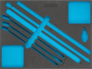 HAZET 2K-Weichschaum-Einlage leer - 163-371L
