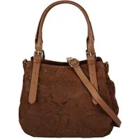 Samantha Look Henkeltasche, echt Leder, Made in Italy