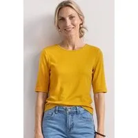 STREET ONE T-Shirt mit Rundhalsausschnitt