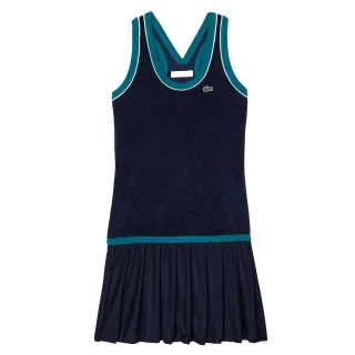 Lacoste - Kleid Gekreuzte Rückenträger für Damen (Blau)
