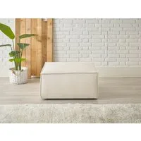 OTTO home Hocker FINNLEY, Polsterhocker in Bouclé, Struktur fein u. Mega Cord verfügbar, passend zum Loveseat der Serie Finnley
