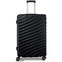 Valis Hartschalen-Trolley Hartschalen-Trolley Reisekoffer ABS Hartschalenkoffer, ABS-Hartschale & voll gefütterter Innenraum & 4 Doppelrollen