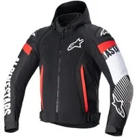Alpinestars Motorradjacke Alpinestars Zaca Air Jacke schwarz / weiss / rot-fluo motorradjacke herren
