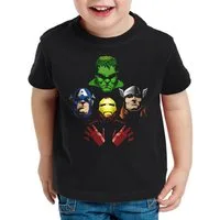 style3 T-Shirt Fab 4 captain infinity iron man stark hulk america avengers