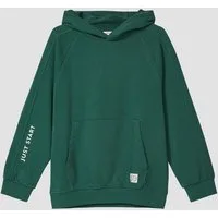 s.Oliver Sweatshirt Sweatshirt Oversize-Hoodie mit Print-Detail