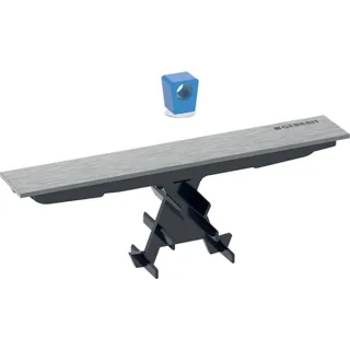 Geberit Ersatzteile Abdeckung für CleanLine80 Duschrinne: Fläche: Edelstahl gebürstet, 244533QC5 244533QC5