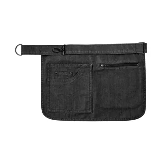 Premier Adults Unisex Metro Utility Hip Apron (Black Denim)