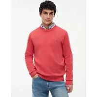 Tommy Jeans Strickpullover TJM SLIM FIT LIGHT SWEATER Slim fit mit Rundhalsausschnitt