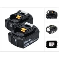 Makita BL 1830 B Li-Ion Akku Set 2x 18 V 3,0 Ah / 3000 mAh (2x 197599-5) m Akkupacks