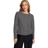 Zero Sweatshirt Damen mit Knopfleiste Knopfleiste
