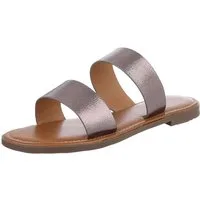 Ital-Design Stylische Sandalen für Freizeit – Komfort und Eleganz Pantolette (89372800) Blockabsatz Pantoletten in Bronze