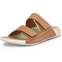 Ecco COZMO W Pantolette Sommerschuh, Schlappen mit zwei Klettverschlussriemen