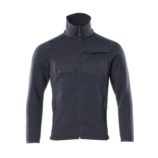 MASCOT Herren Strickpullover mit Reißverschluss ACCELERATE Schwarzblau XL - 18105-951-010-XL