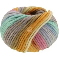 LANA GROSSA FELTRO BOSCO Häkelwolle, 50 m (Strickgarn zum Filzen mit Farbverlauf, 100 % Schurwolle), 50 g