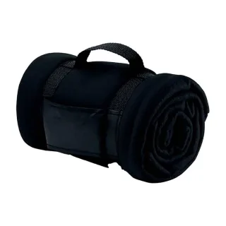 SOLS - Decke "Stavenger", Fleece, Karo (Schwarz)