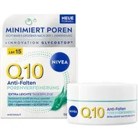 Nivea Anti-Aging-Creme Q10 Anti-Falten Power Porenverfeinernde Tagespflege 50 ml LSF 15