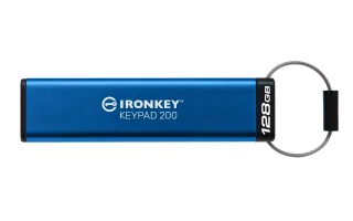 Kingston IronKey Keypad 200 | ikkp200/128gb | USB-Flash-Laufwerk