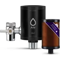 Alb Filter Wasserhahnfilter Duo Active Plus Trinkwasserfilter, reduziert Schadstoffe, gegen Bakterien, Kalkreduktion, Made in Germany