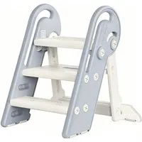 Onasti Tritthocker Kinder-Trittleiter, Tritthocker, Klappbar mit 3 Stufen