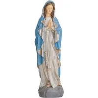 Aubaho Dekoobjekt Skulptur Madonna 49cm Heiligenfigur Maria Figur Statue Antik-Stil