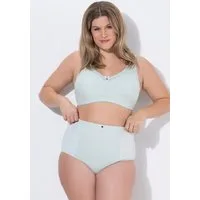 Ulla Popken Miederhose Miederhose High Waist Jacquard-Einsatz