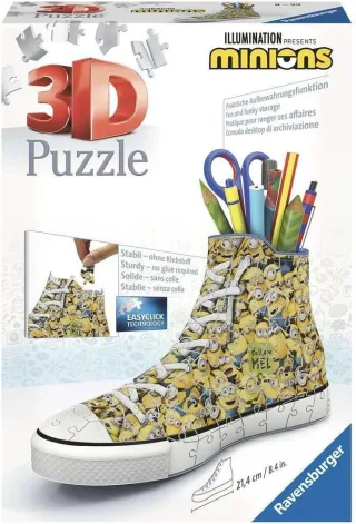 Ravensburger 3D Puzzle 11262 - Minions Sneaker [108 Teile]