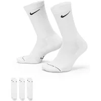 Nike Sportsocken U NK ED ELVD CRW 3P - 144 für Erwachsene, mit Baumwolle im Obermaterial, formstabil