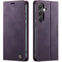 Wörleonline Handyhülle Schutzhülle für Samsung Galaxy, S25 Hülle mit zwei RFID-geschützten Kartenfächern, Klapphülle
