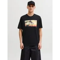 Jack & Jones Rundhalsshirt JJINDIANA TEE SS CREW NECK