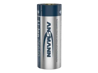 ANSMANN Li-Ion-Spezial-Akku 26650, 3,6 V, 5100mAh, mit USB-C Ladebuchse
