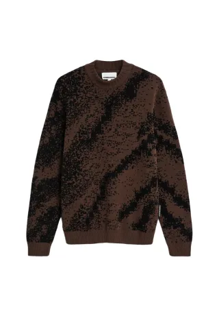 Armedangels - Pullover aus Bio-Baumwolle - Sivaan braun - Gr. - S