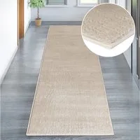OTTO home Läufer Ariano, dezenter Glanz mit Hoch-Tief-Struktur, rechteckig, Höhe: 12 mm, Vintage Design, Schrumpf Carving-Effekt, Wohnzimmer, Flur