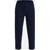 GÖTZBURG Pyjamahose New York gemustert, lang, mit Kordelzug, Baumwolle