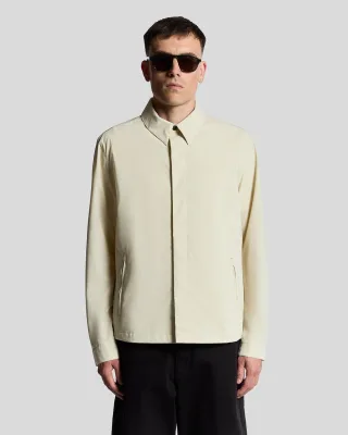 Lyle & Scott Wasserabweisendes Nylon-Overshirt - Grau