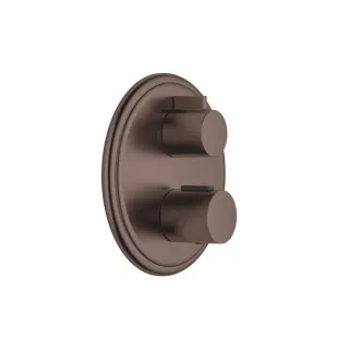 Dornbracht UP-Thermostat mit Zweiwege-Mengenregulierung MADISON 36426977 Dark Bronze gebürstet,36426 36426977-43